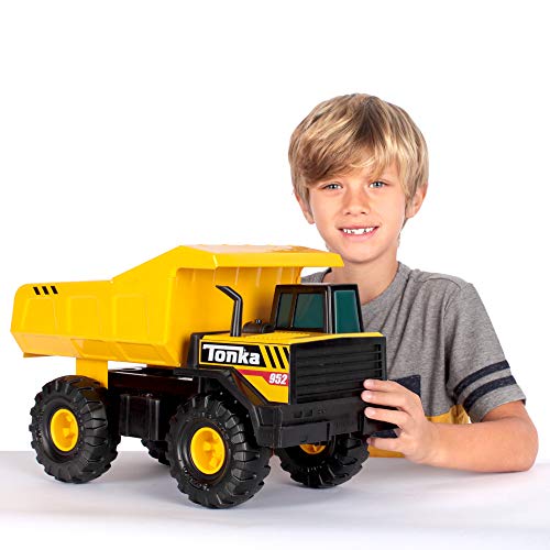 tonka steel classics mighty dump truck construction vehicle