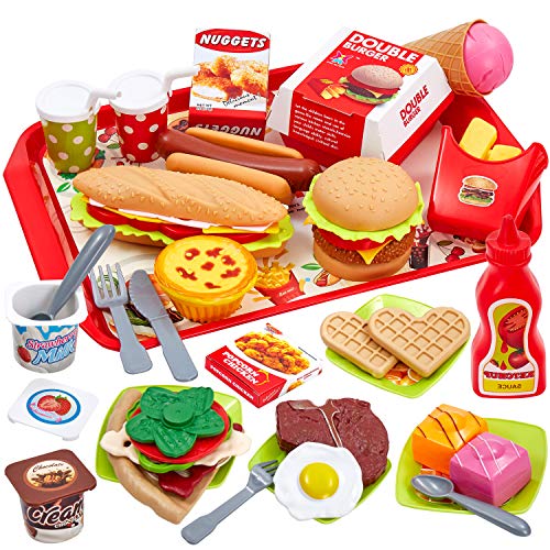 play toy food set