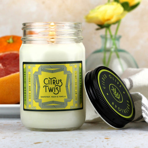 Citrus Twist Grapefruit & Peach Candle