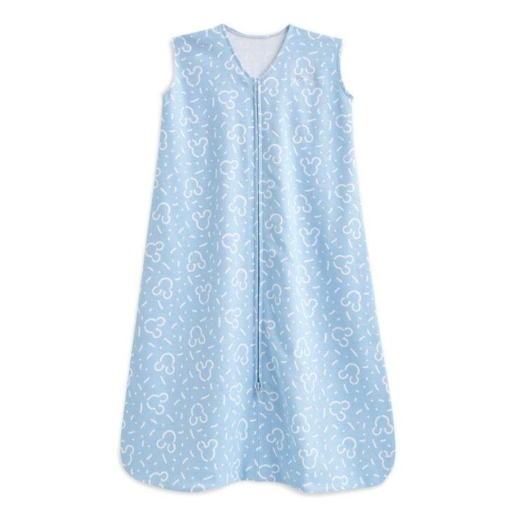 Halo - 100% Cotton Sleep Sack Printed - 0.5 Tog Mickey Mouse / Small Sleep Sacks & Swaddles