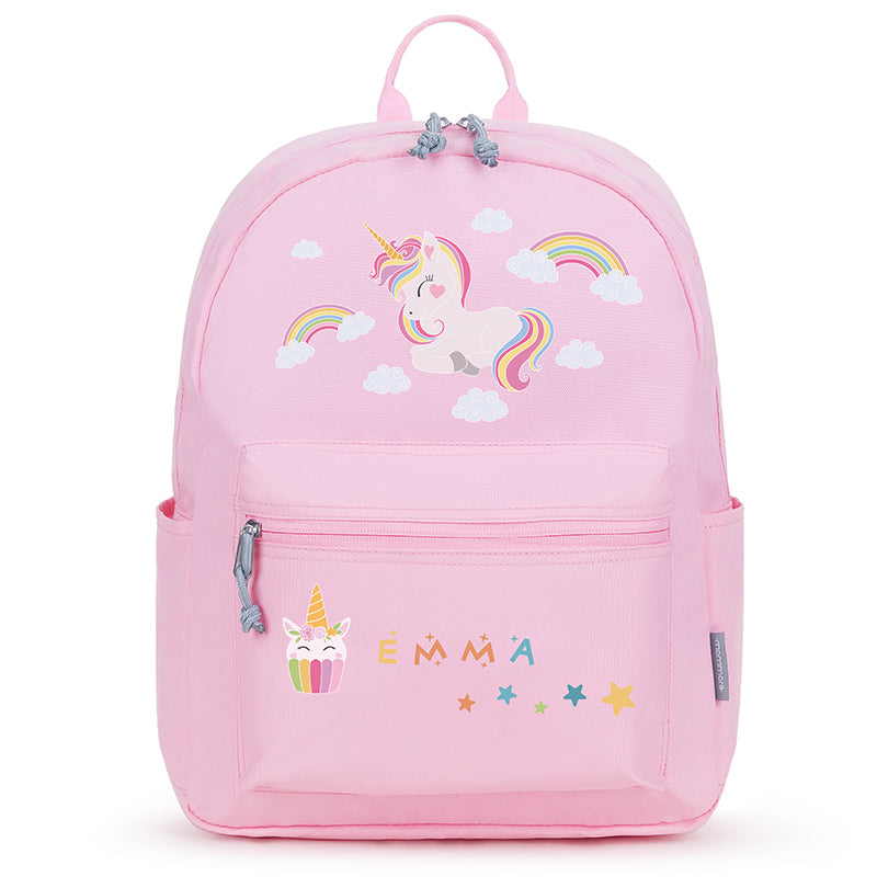 MIER Lunch Bags for Kids Cute Insulated Lunch Box Tote, Pink Marine Animals