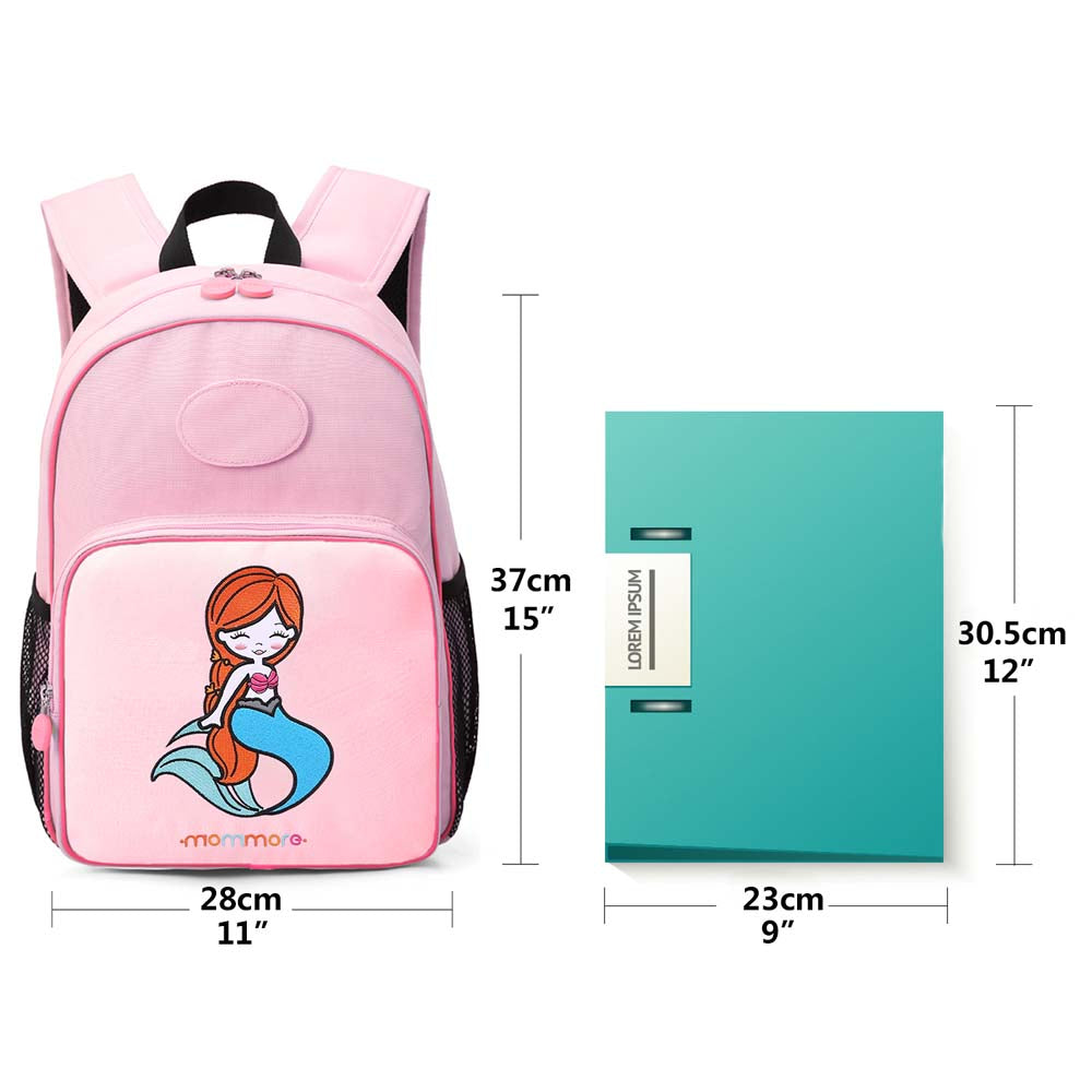 mommore 2-in-1 Kids Backpack, Insulated Lunch Compartment Unicorn Toddler  Backpack Kindergarten Preschool Bookbag for Girls, Lightweight Daycare