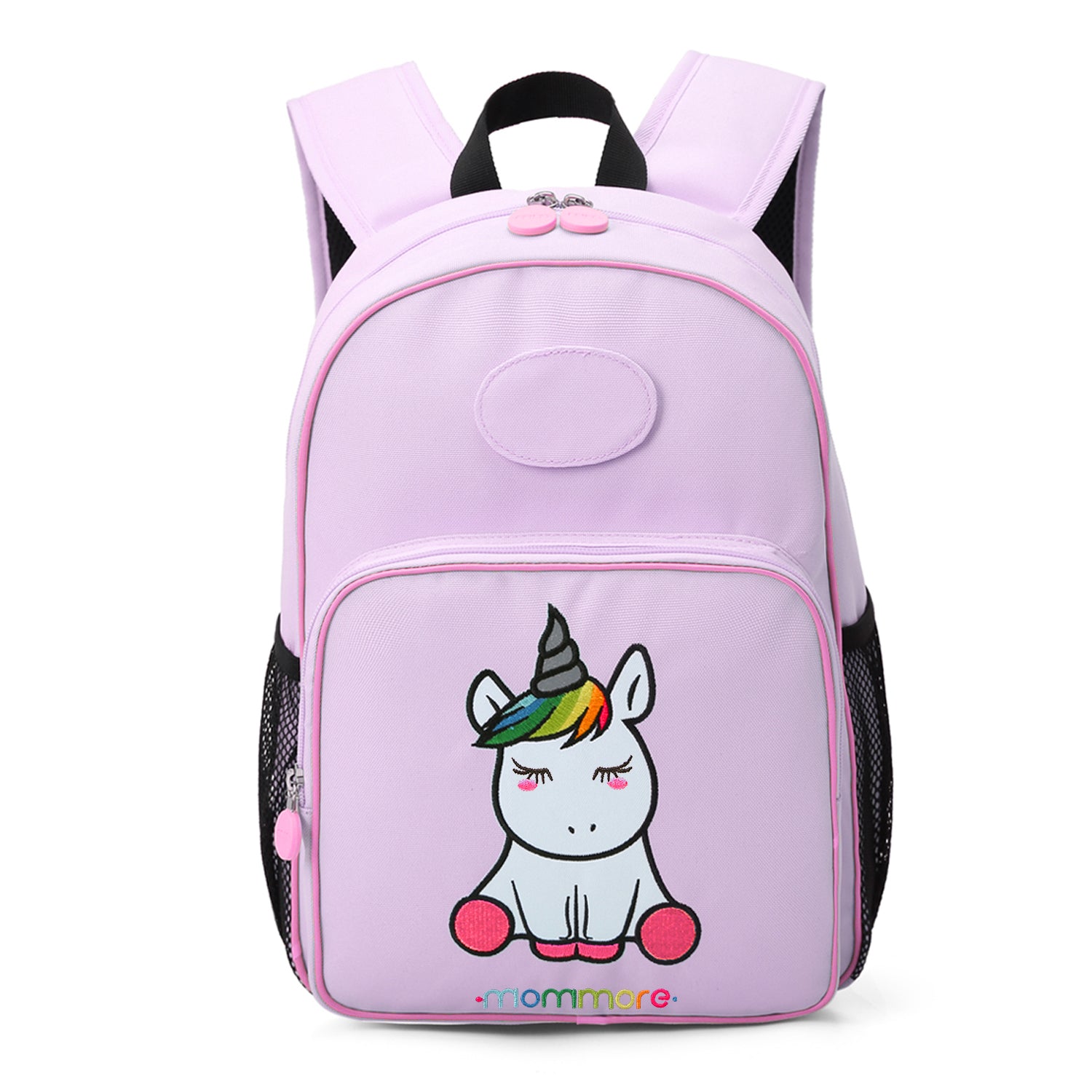 HAPPYSUNNY Toddler Backpack and Lunch Box Set for Girls 2-in-1 Kids Unicorn  Backpack and Insulated Lunch Bag Compartment
