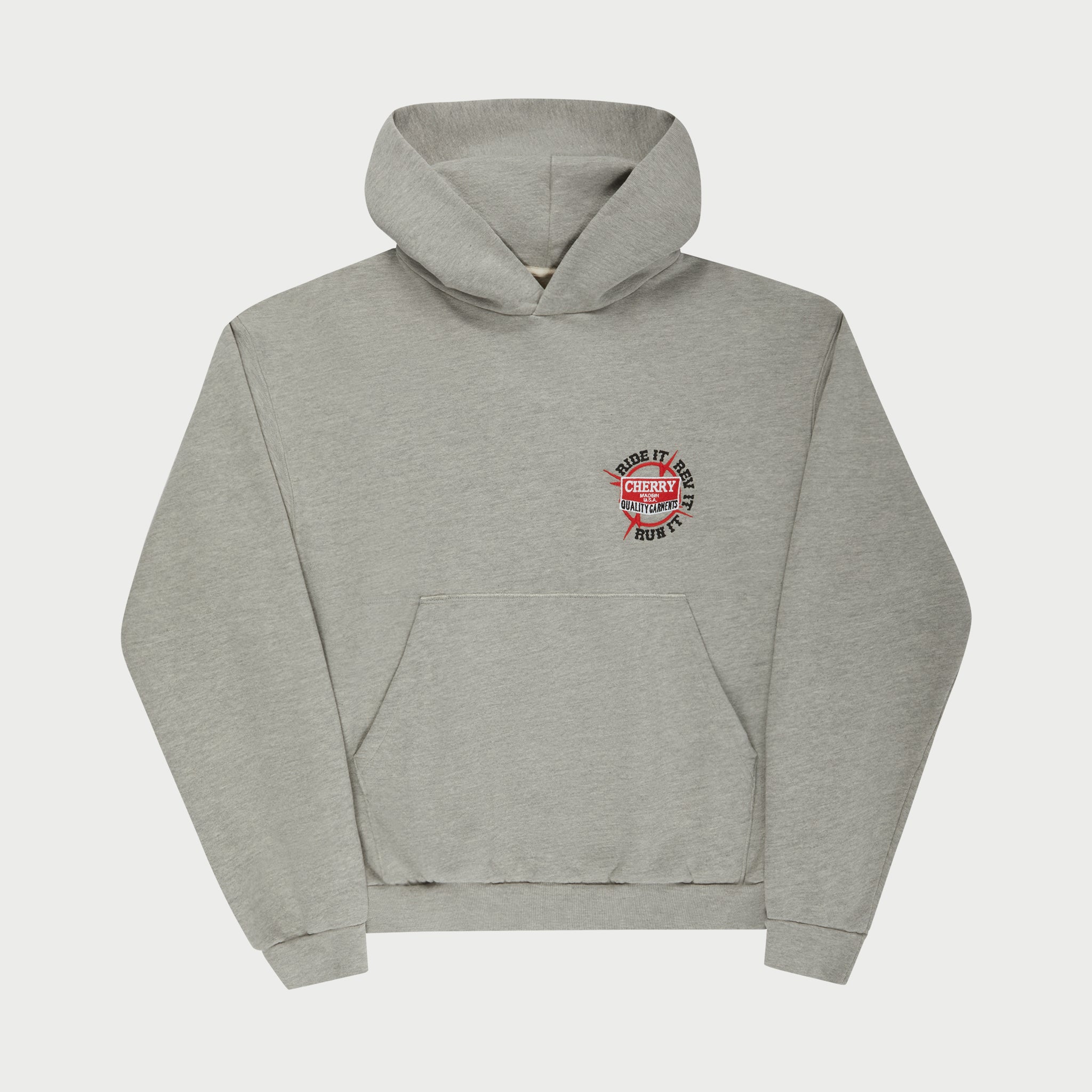 American Classic Hoodie (Heather Grey) – CHERRY LA