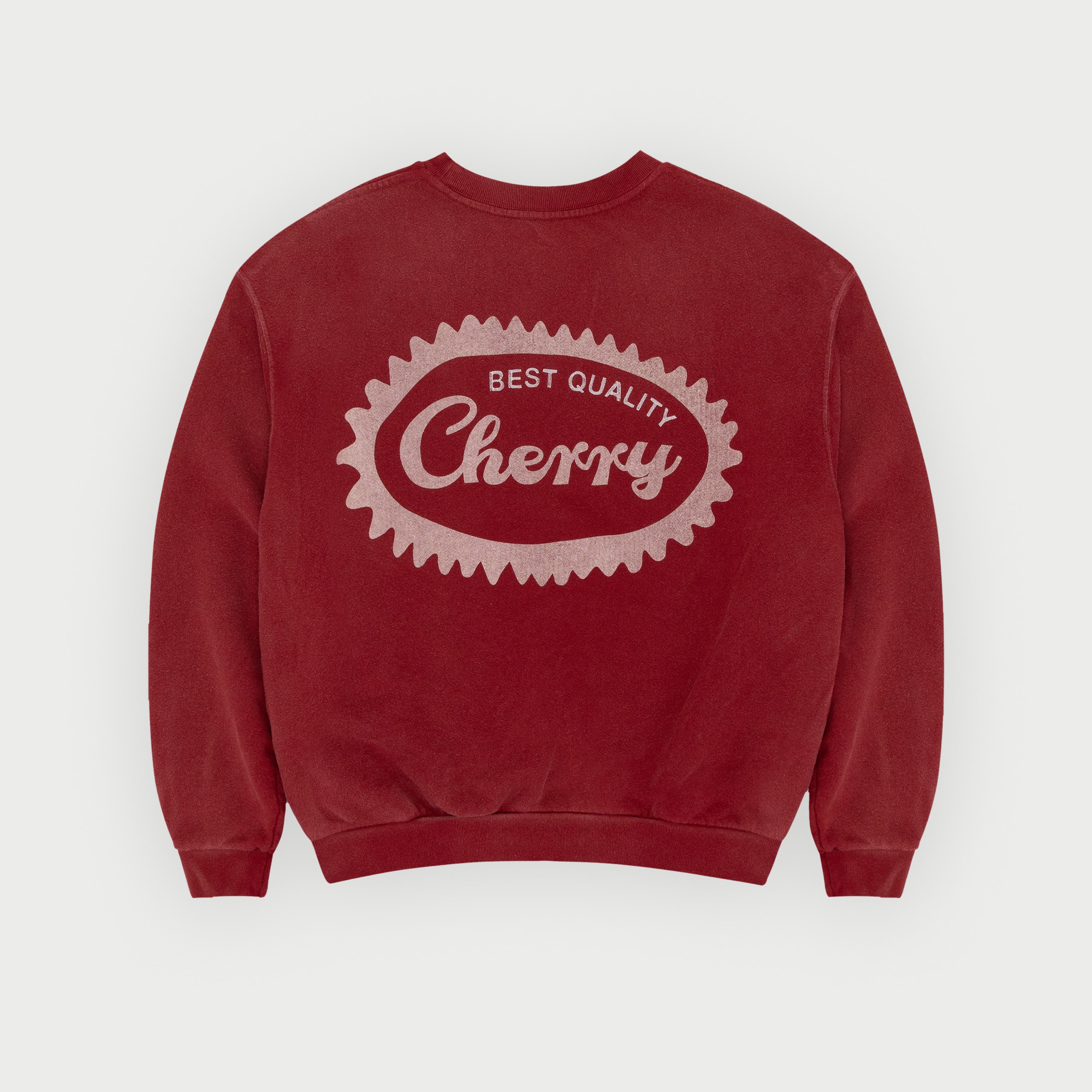 Cherry Chevelle Malibu Crewneck Sweat Lトップス