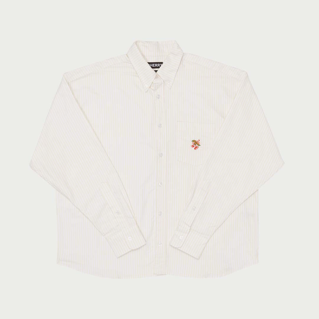 Big Oxford Shirt (White) – CHERRY LA