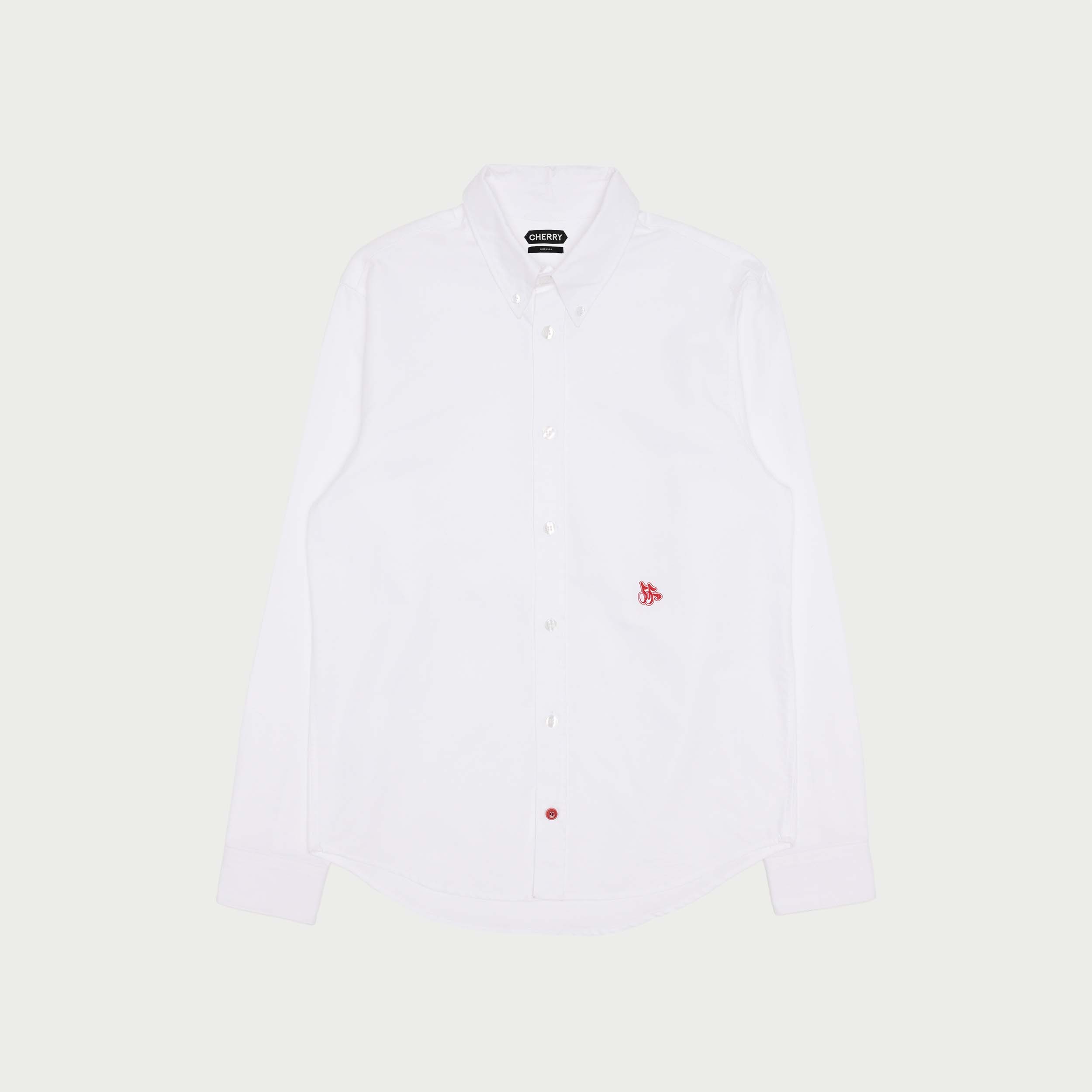 Oxford Button Down Shirt (White) – CHERRY LA