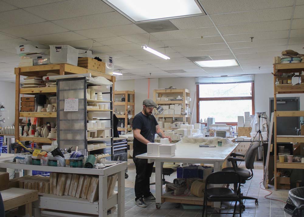 The Pottery Studio at The Bright Angle in Asheville NC