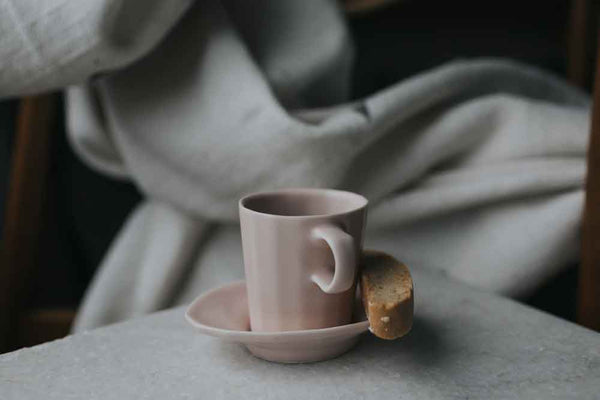 Handmade Porcelain Doubleshot Espresso Cup