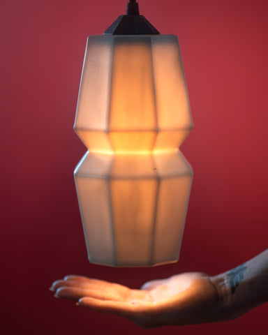 Translucent Porcelain Pendant Light