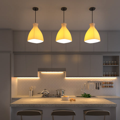 belle white porcelain translucent lighting