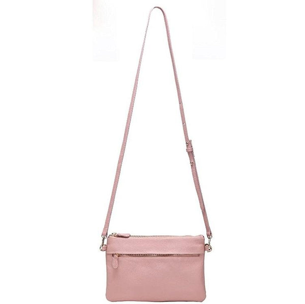 Double Crossbody Mighty Purse - Blush - Give Simple