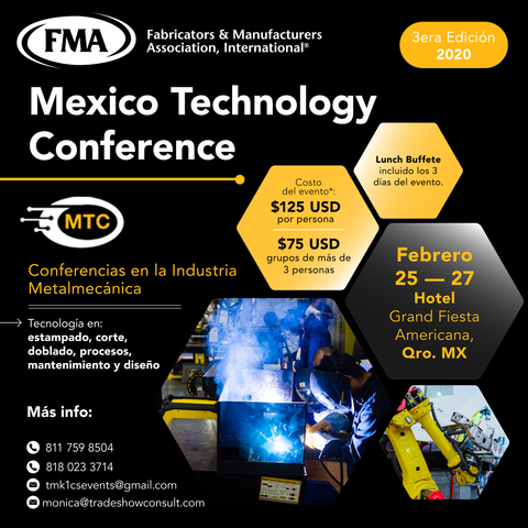 Los Invitamos a asistir a Mexico Technology Conference 2020 