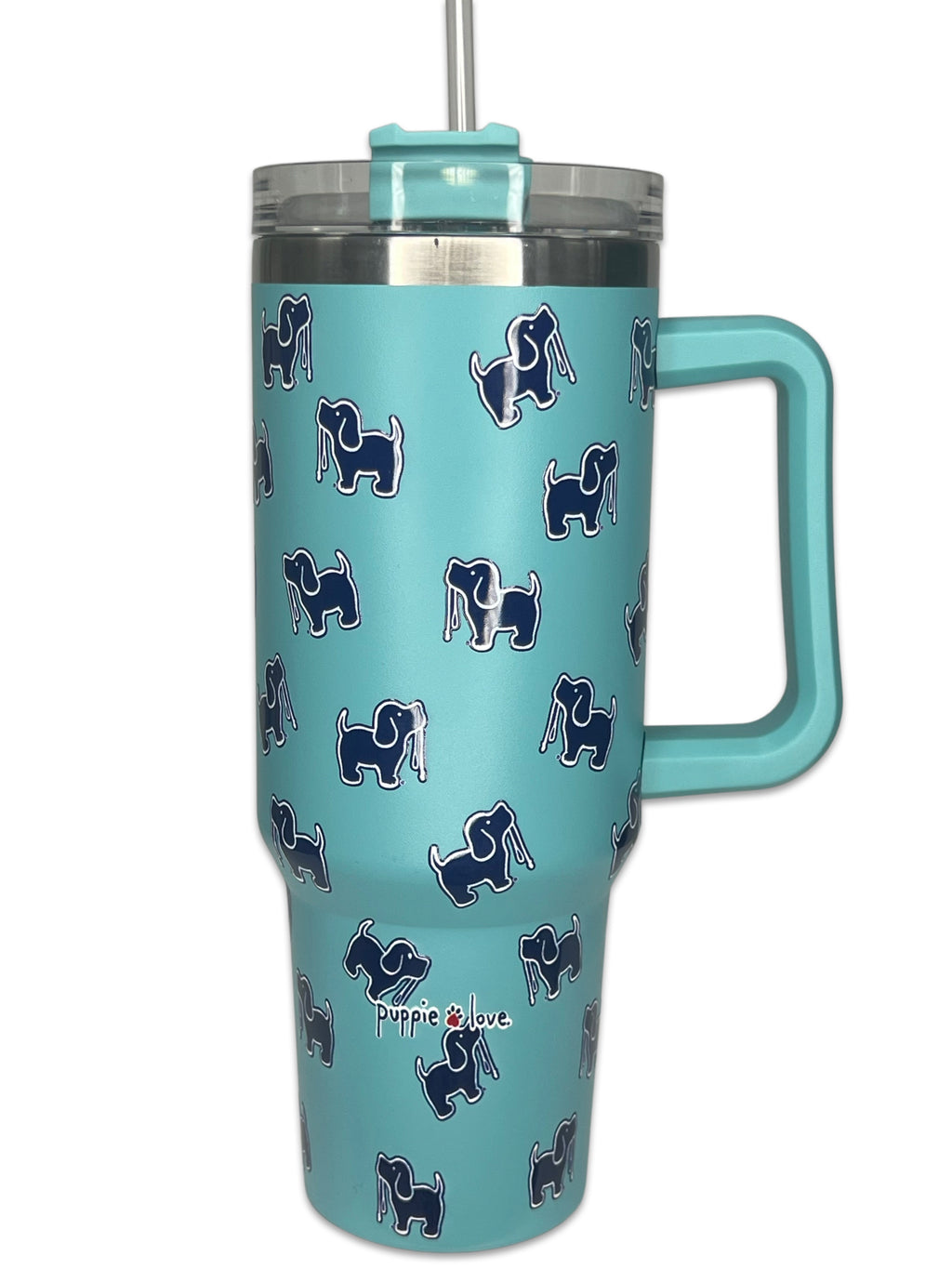 They Doggy Bunch - 40oz Tumbler with Handle in 2023