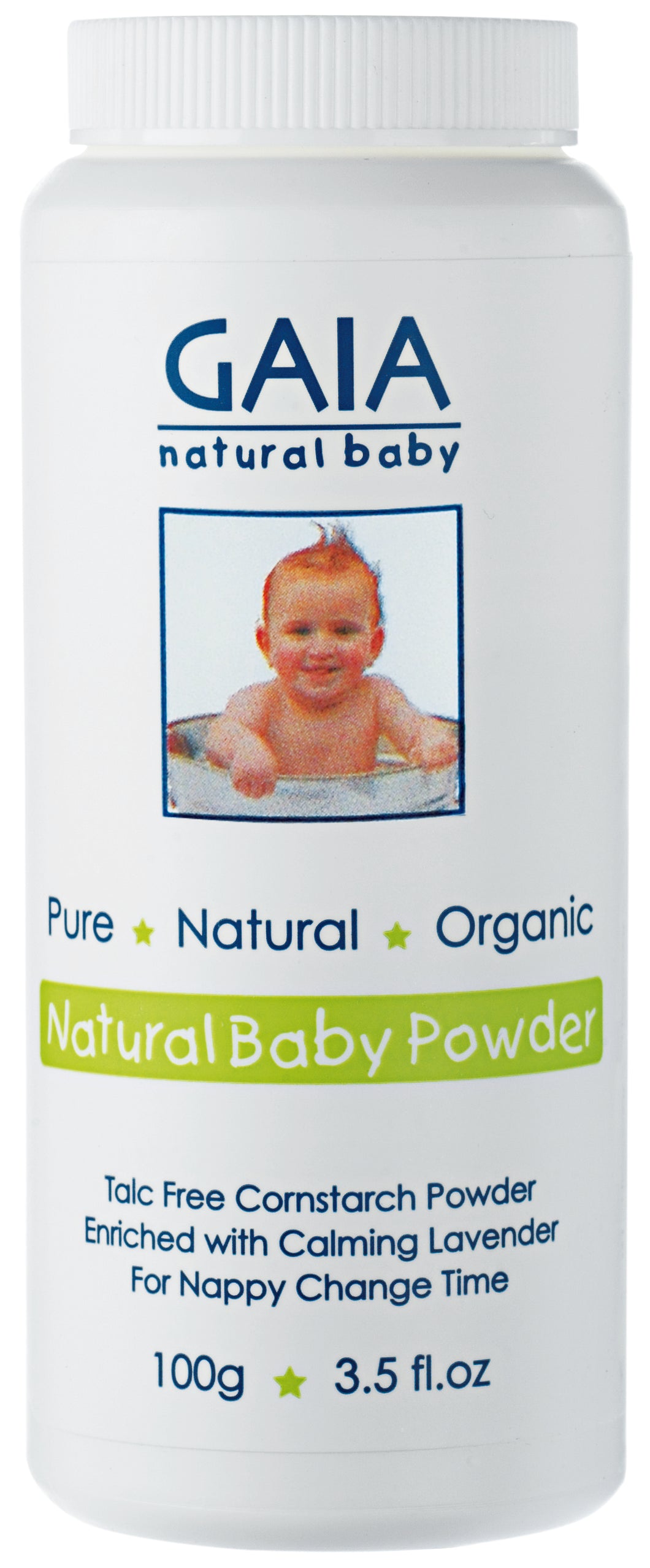 Gaia - Natural Baby Powder - 100g