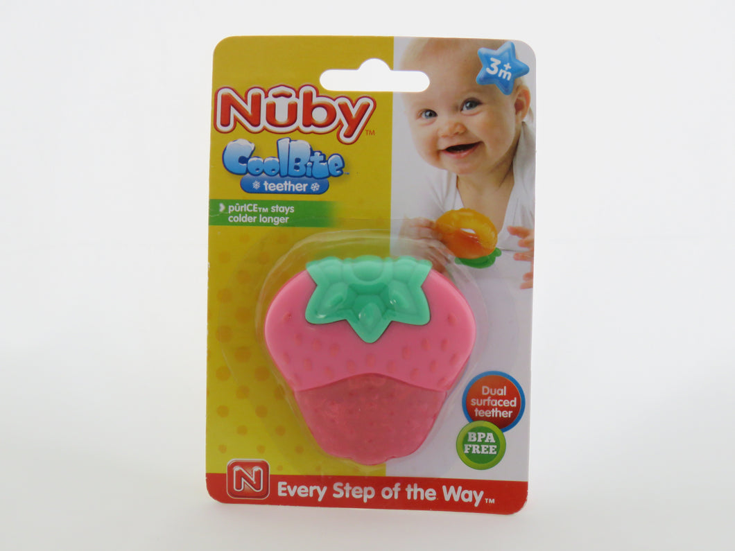 Nuby - CoolBite Teether -Strawberry https://babystuff.co.nz/products/nuby---coolbite-teether--strawberry The cool way to handle teething. Sales channels Manage Available on 4 of 4  Online Store  Facebook Mobile App Aftership store connector Organization Product type  feeding Vendor  www.babystuff.co.nz Collections There are no collections available to add this product to. You can add a new collection or modify your existing collections.  Tags View all tags  Vintage, cotton, summer feeding Cancel Save produc