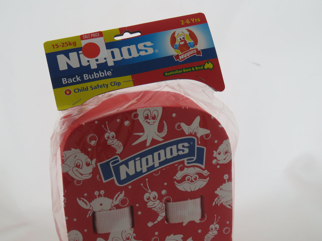 Nippas - Back Bubble https://babystuff.co.nz/products/nippas---back-bubble Babies and toddlers will be excited to get in the water as they learn to swim with Nippas range of swimming equipment for infants. Nippas is a specialised range...