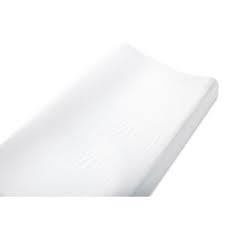 Aden + Anais - Changing Pad Cover - White https://babystuff.co.nz/products/aden-anais-changing-pad-cover-white This 100% cotton muslin changing pad cover is the ultimate in softness and durability. Tailored to fit securely, the cover fits standard changing pads and includes safety strap slots. Designed to comfort your baby and complement your style, the changing pad cover is an essential item for every nursery, in basic beautif...