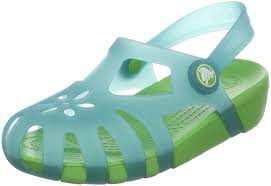 Crocs - Shirley - Aqua and Lime