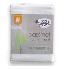 eco-sprout - bassinet sheet set https://babystuff.co.nz/products/eco-sprout-bassinet-sheet-set yum! yum! yum! - gorgeous 375 thread count, certified organic cotton. Ecosprout sateen cotton bassinet sheets are made with the purest and most breathable 100%...