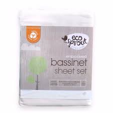 eco-sprout - embroidered bassinet sheet set https://babystuff.co.nz/products/eco-sprout---embroidered-bassinet-sheet-set yum! yum! yum! - gorgeous 375 thread count, certified organic cotton. contains 1 embroidered top sheet 82 x 85 x 15 cm and 1 fitted sheet 45 x 81 x 15 cm fits s...