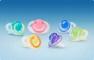 Nuby - Mini Brites Othodontic Pacifier