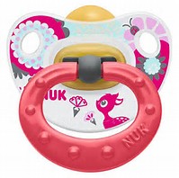 NUK - Latex Orthodontic Soothers - 0-6mths