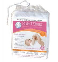 Safe T Sleep - Classic Sleepwrap https://babystuff.co.nz/products/safe-t-sleep---classic-sleepwrap Cosy wrap - fits to any mattress for safe and peaceful sleep. With Houdini strip for extra closure-protection Sales channels Manage Available on 4 of 4  Online Store  Facebook Mobile App Aftership store connector Organization Product type  bedding Vendor  www.babystuff.co.nz Collections There are no collections available to add this product to. You can add a new collection or modify your existing collections. 