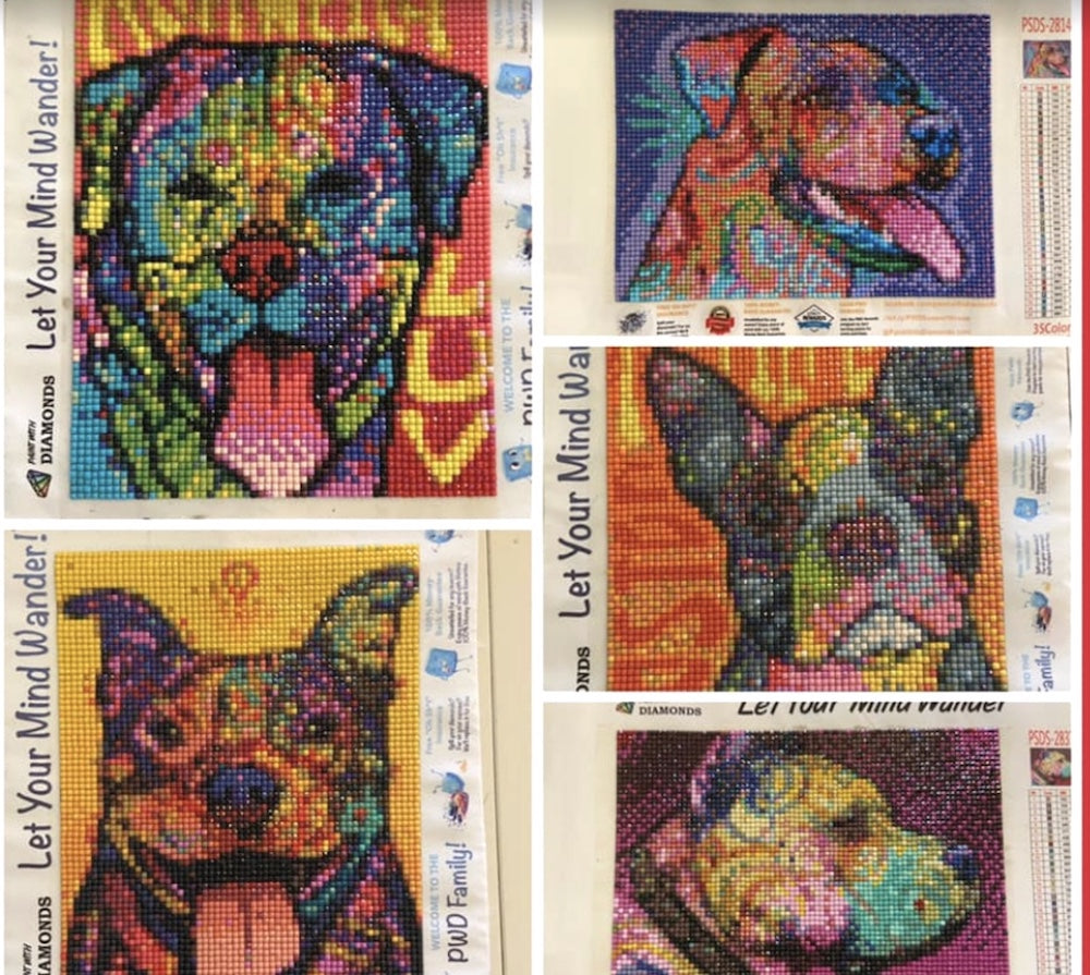 Diamond Painting Dogs 