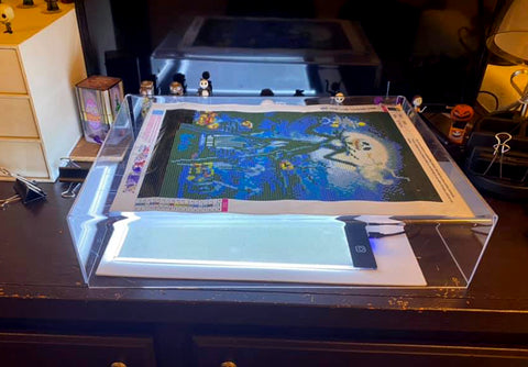 New desk top easel for diamond painting 