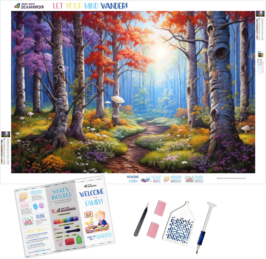 Once Upon A Fairytale Diamond Painting Kit (Full Drill) – Paint With  Diamonds