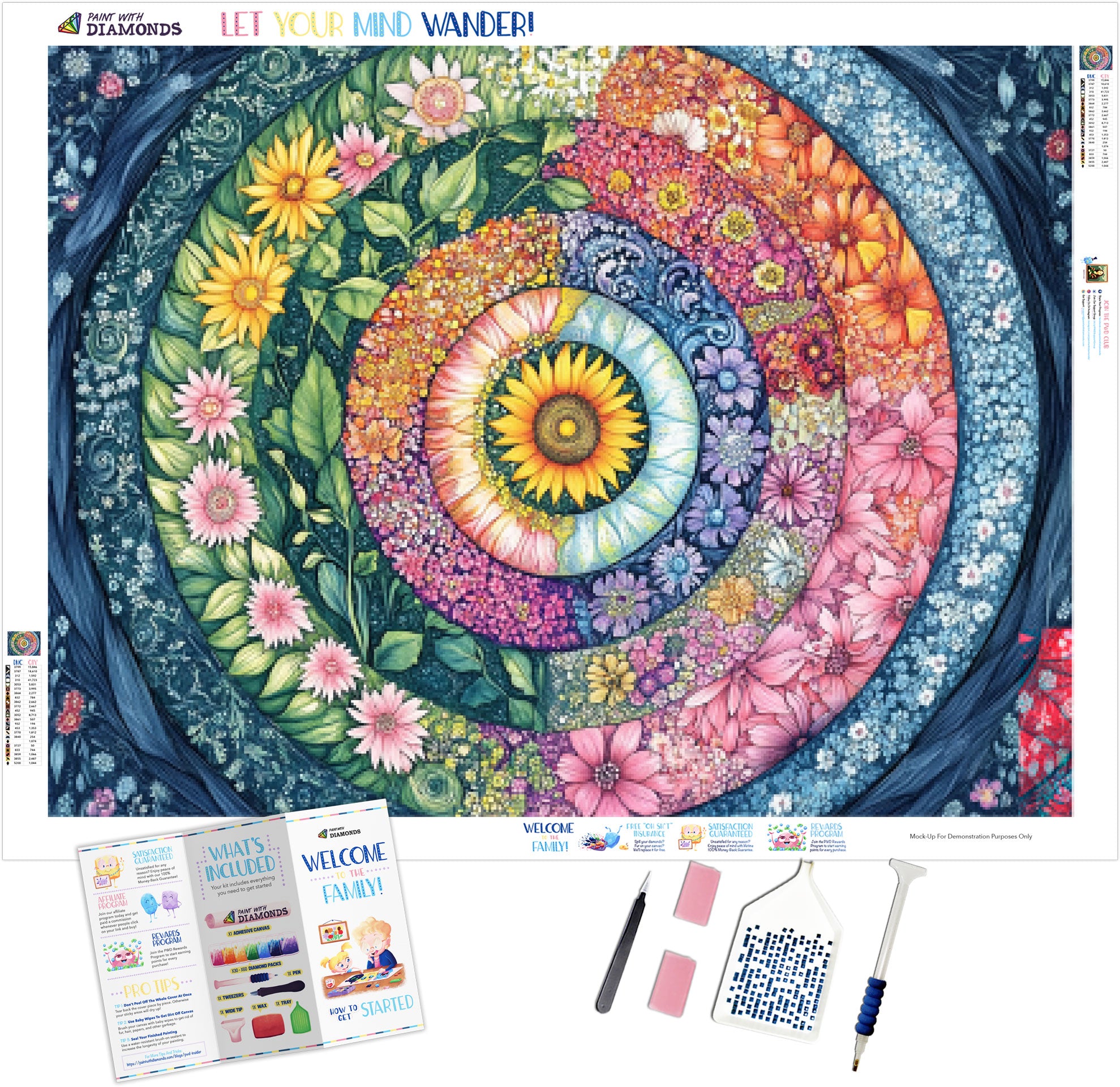 Nature's Cycle Circular Mandala