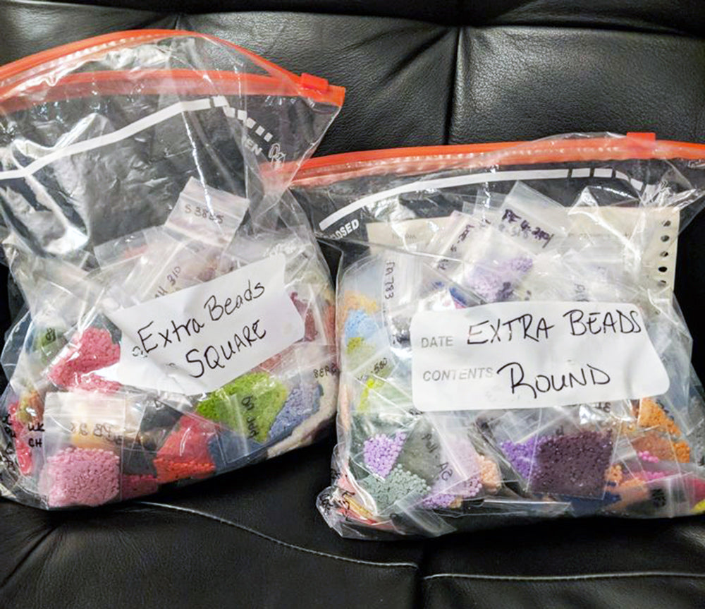 Label your Diamond Painting storage bags
