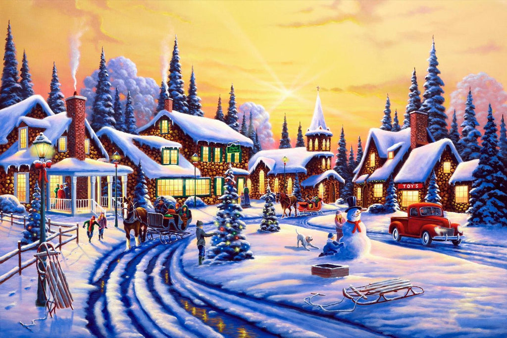 Christmas Diamond Painting Kits snowy Winter Diamond Art Kit - Temu  Philippines