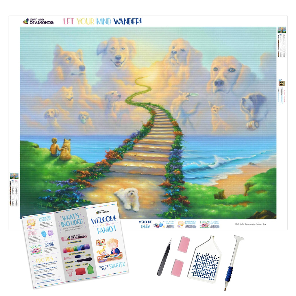 Make Market Dog Painting Diamond Art Kit - 16 x 20 in