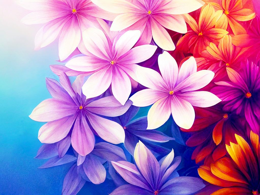 Bright Flower Bouquet DIY Diamond Painting – GemsFlow