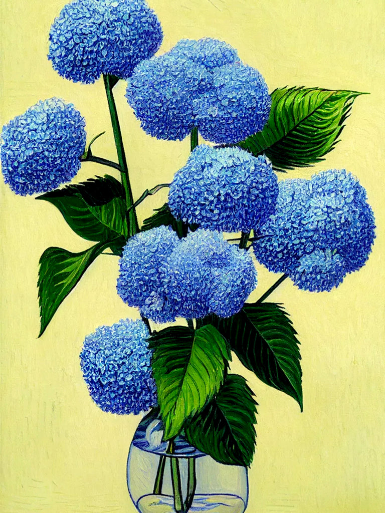 5D Diamond Painting Butterfly on Hydrangeas Kit