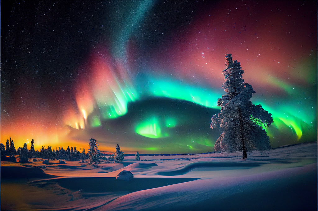 Norway Northern Lights - Diamond Painting – Diamond Painting Bliss