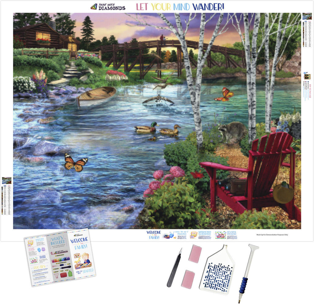 Fishing With Grandpa Official Diamond Painting Kit (Full Drill) – Paint  With Diamonds
