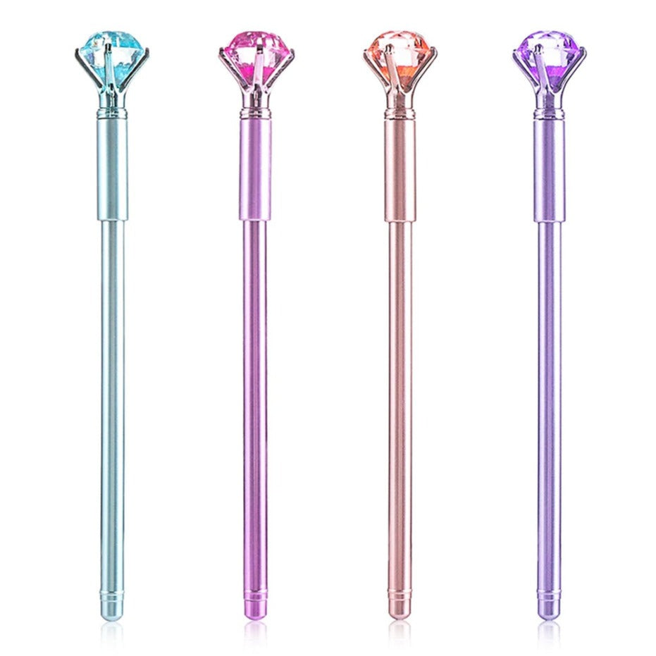 Lusofie 4 Pack Wax Pen No Wax Needed Self-Stick Diamond Art Pen  Double-Ended Diamond Painting Accessories Pens for DIY Crafts Drawing Home  Salon Nail