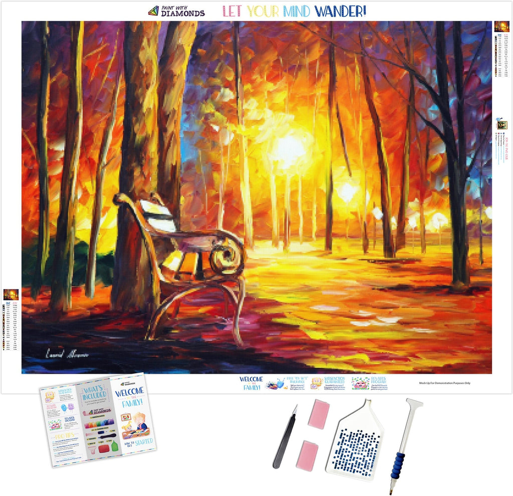 Leonid Afremov FAREWELL TO ANGER Paint By Numbers Full Kit – All of Art