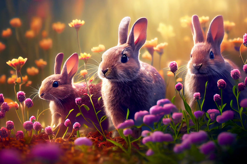FIYO Easter Bunny Diamond Painting New Arrivals 2023 Cute Animals
