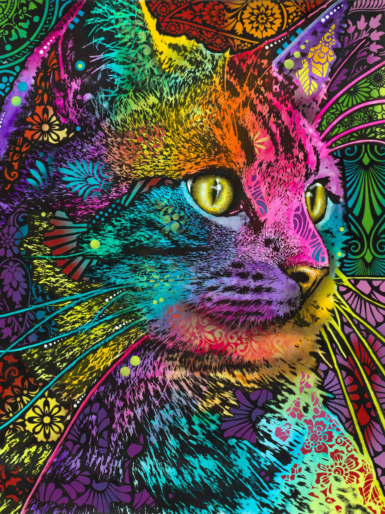 Psychedelic Cat - Diamond Art Kit – All Diamond Painting