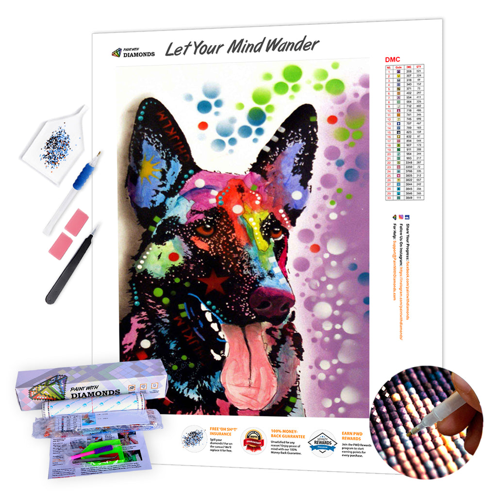 Dog Diamond Painting Kit 30x40cm Full ROUND Drill Dog Diamond Art Kit Dog  Diamond Dots Kit Dog Diamond Dotz Kit Bulldog Hats Antique Car DIY 