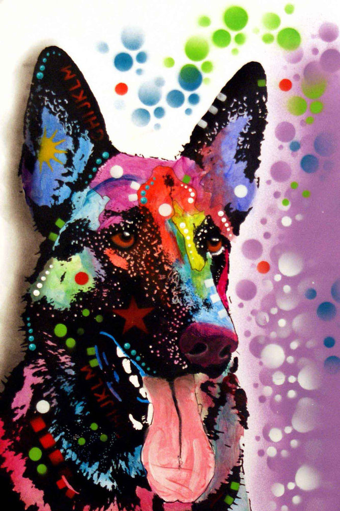Colorful dogs Diamond Painting Kit, Round/Square Drill– Diamond Paintings  Store