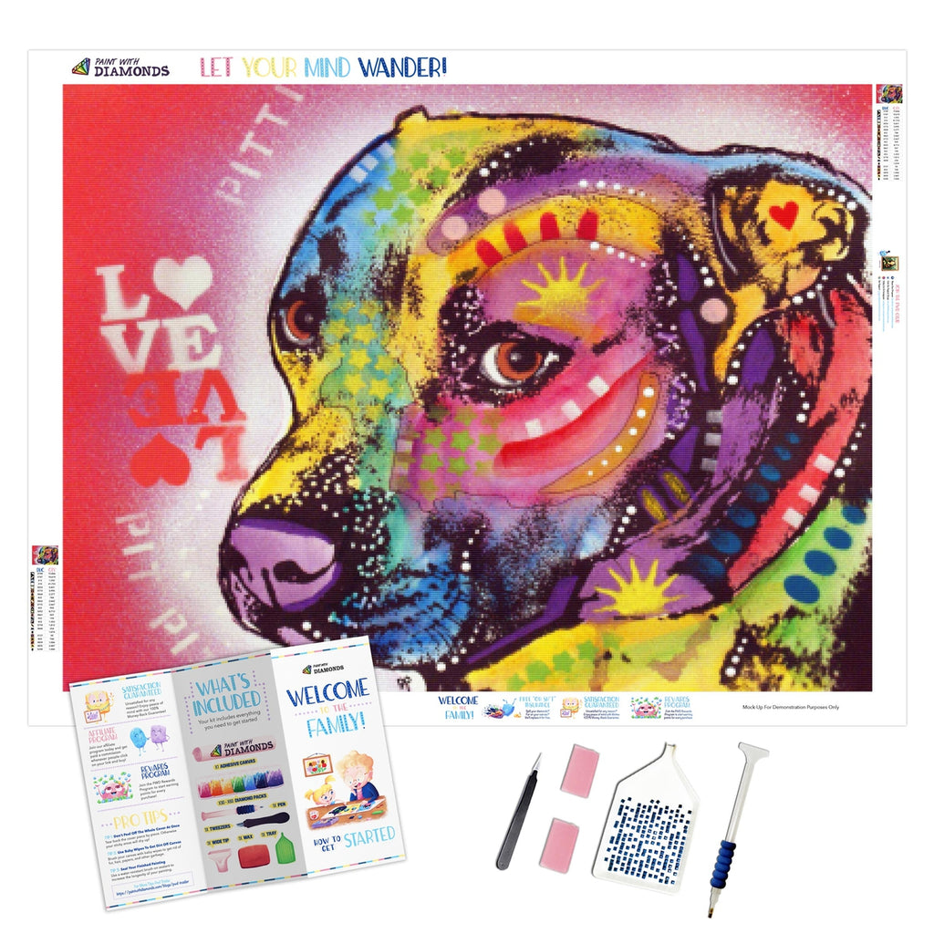 Poodle Rainbow Diamond Painting Kit – DAZZLE CRAFTER