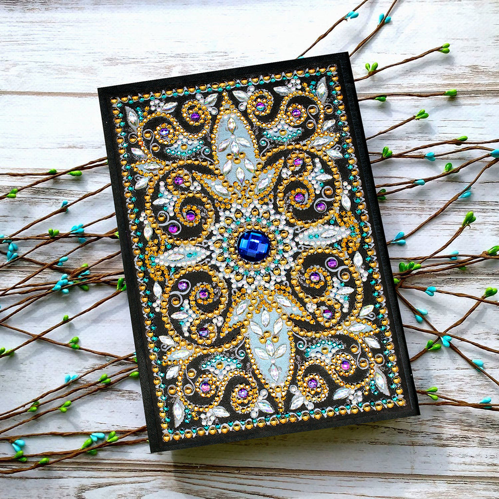 Gold Labyrinth' Diamond Painting Journal (Partial Drill Cover) – Paint With  Diamonds