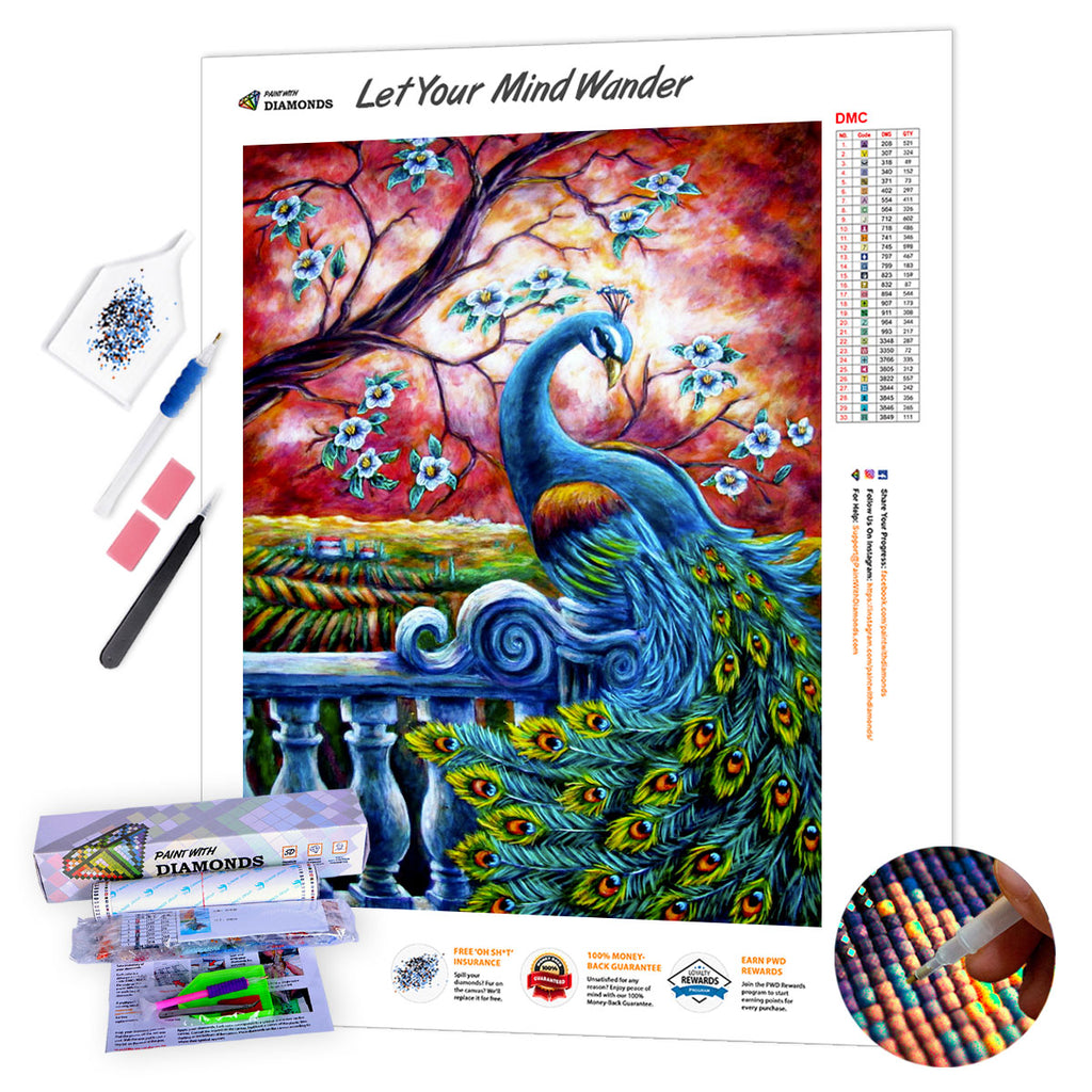 20190816 Peacock 5d Diamond Painting kit by Miriya411 on DeviantArt