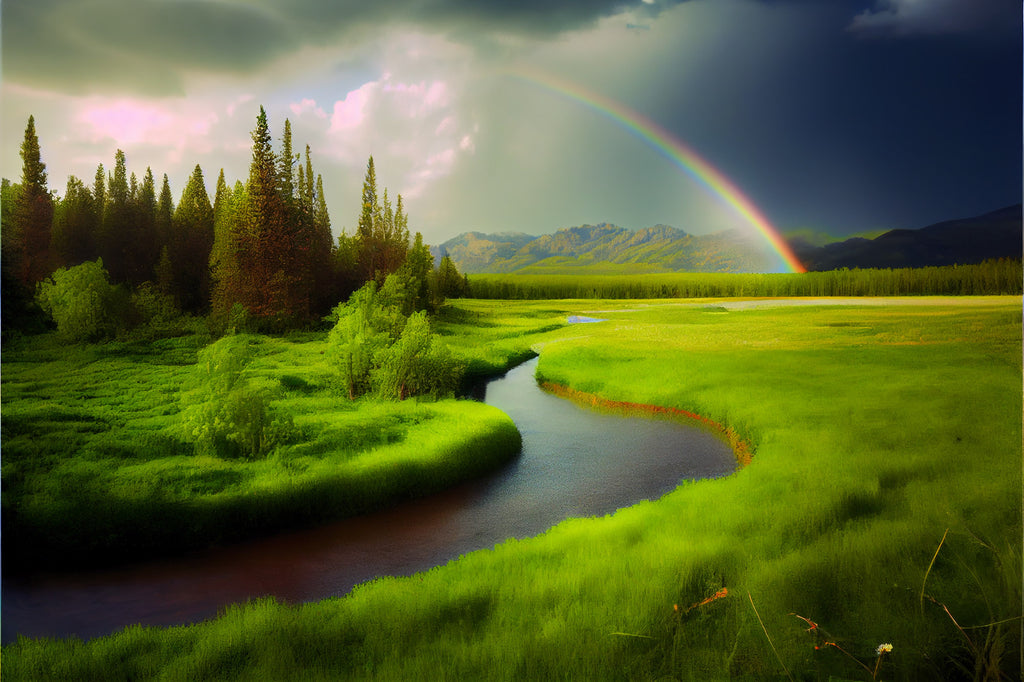 Rainbow Landscape – Diamond Paintings