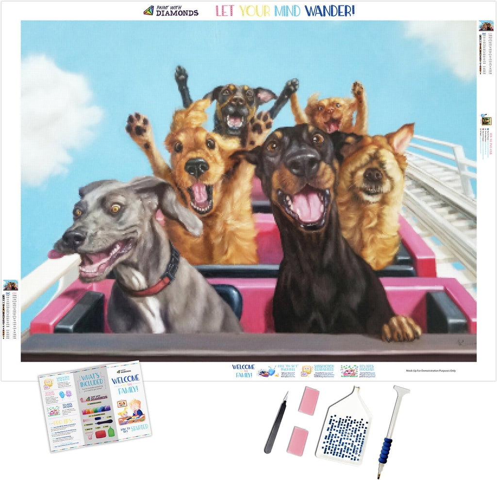 Dog Gone Funny Official Diamond Painting Kit (Full Drill) – Paint With  Diamonds